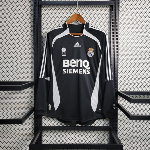 Camiseta Retro Real Madrid Segunda Manga larga 06/07