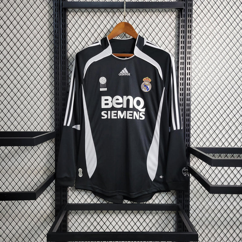 Camiseta Retro Real Madrid Segunda Manga larga 06/07