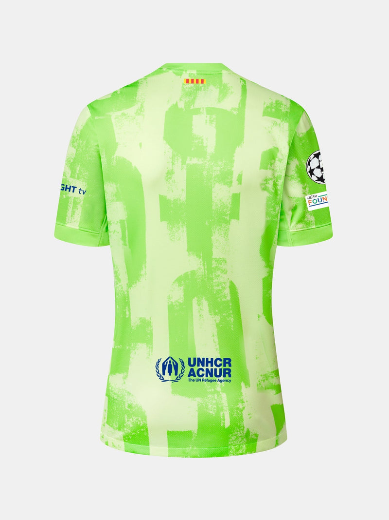 Camiseta Barcelona Mujer Tercera Equipación 24/25 - Verde