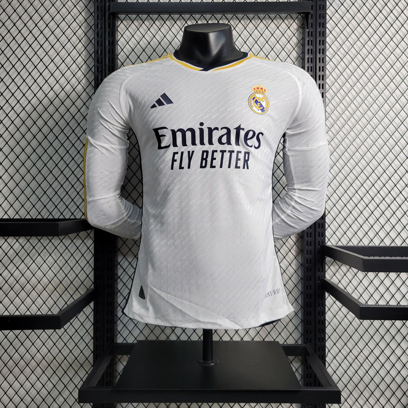 Camiseta Real Madrid Primera Manga Larga Authentic 23/24