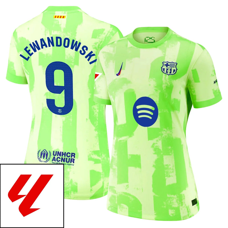 Camiseta Barcelona Mujer Tercera Equipación 24/25 - Verde