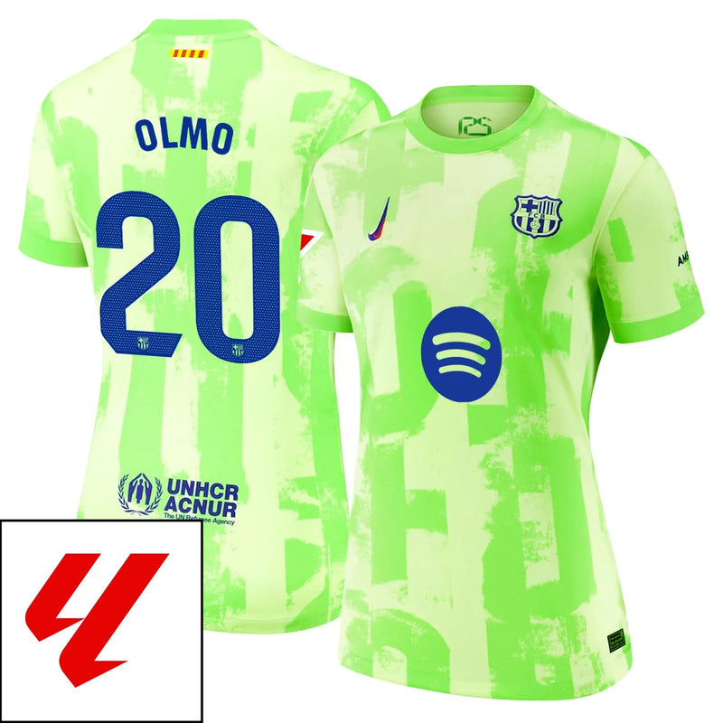 Camiseta Barcelona Mujer Tercera Equipación 24/25 - Verde