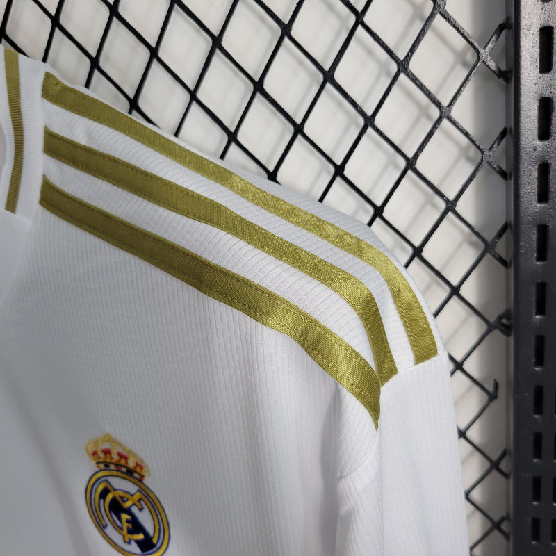 Camiseta Retro Real Madrid Manga Larga 19/20