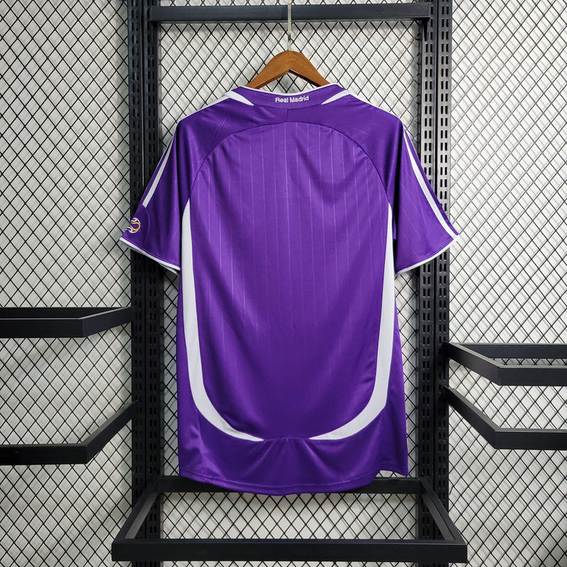 Camiseta Retro Real Madrid Morada 06/07