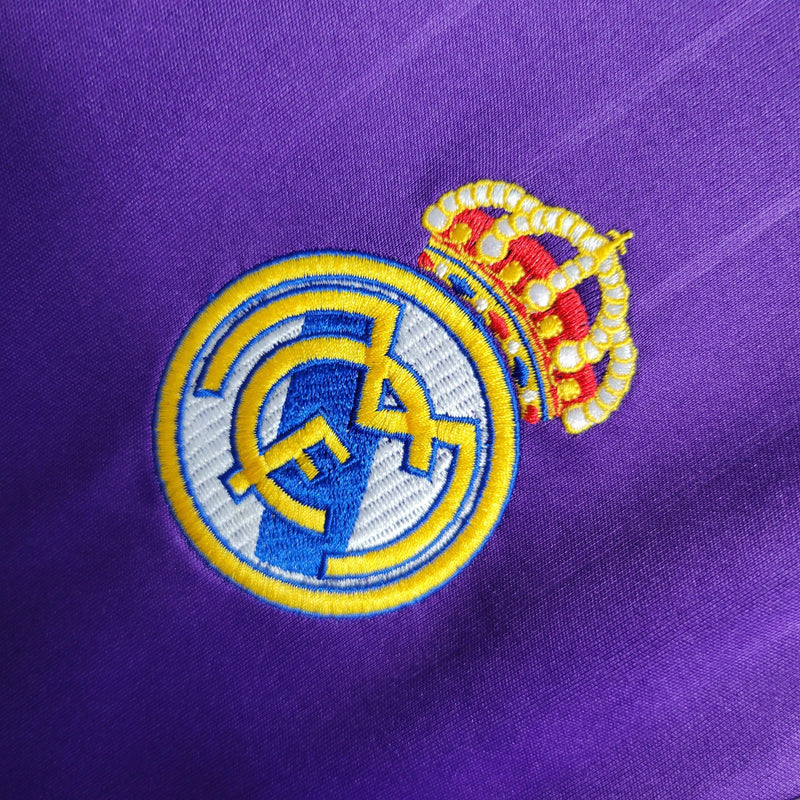 Camiseta Retro Real Madrid Morada 06/07