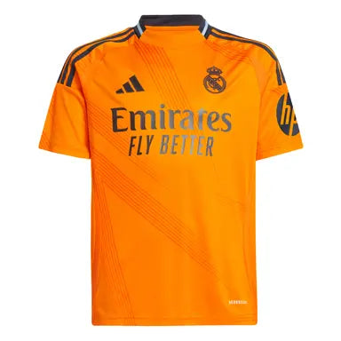 Conjunto Niños Real Madrid Segunda Equipación Naranja 2024/25 + 5 REGALOS 🎁