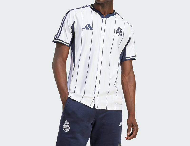 CAMISETA REAL MADRID BASEBALL US PACK 2025/26 HOMBRE - LANZAMIENTO