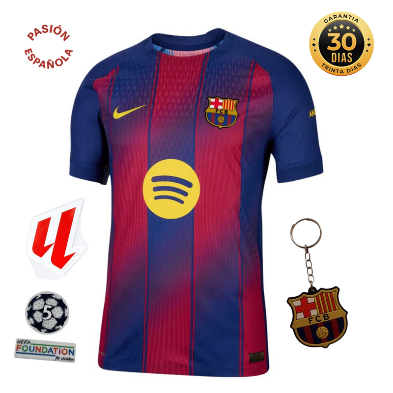 CAMISETA BARCELONA I 25/26 HOMBRE - LANZAMIENTO