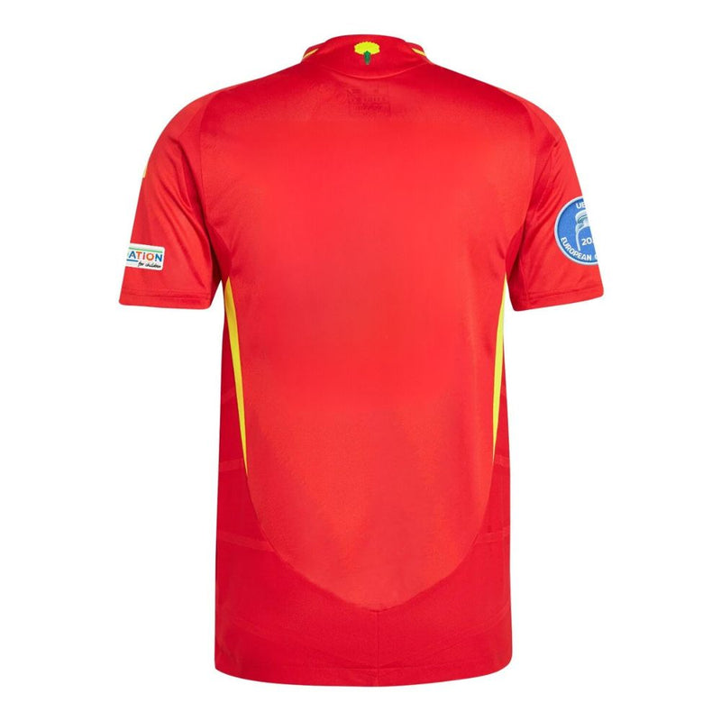 Camiseta Local España Fútbol Parche Campeones Euro 2024 - Hombre