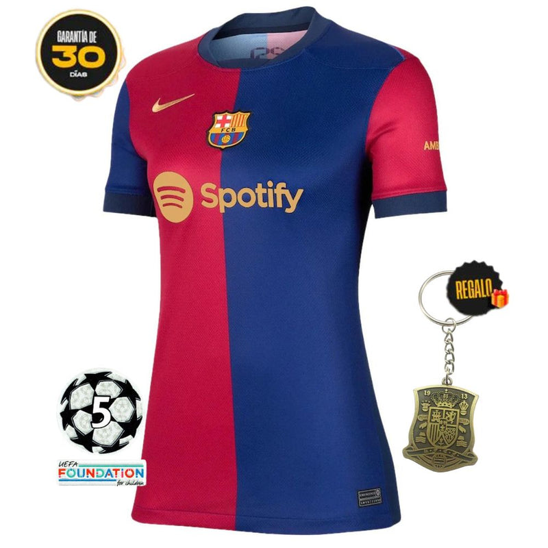 Camiseta FC Barcelona Primera Equipación 2024/25 - Mujer