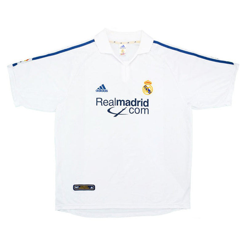 Camiseta Real Madrid Retro Home 2001/02 + 5 REGALOS 🎁