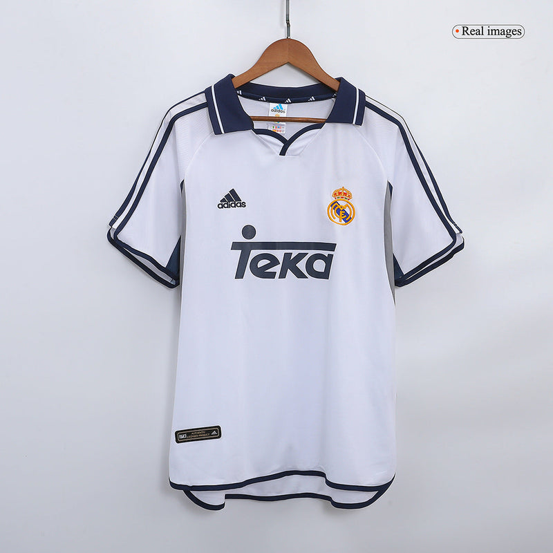 Camiseta Real Madrid Retro Home 2000/01 + 5 REGALOS 🎁