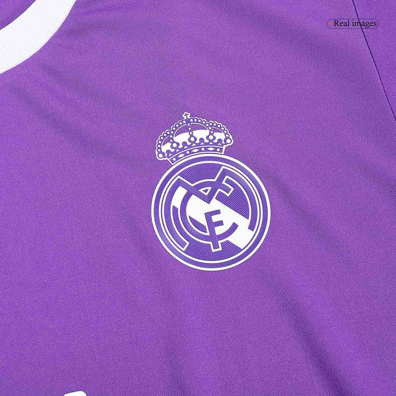 Camiseta Retro Real Madrid Manga Larga Away  2016/17 + 🎁 5 Regalos