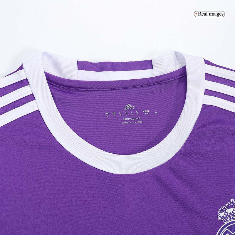 Camiseta Retro Real Madrid Manga Larga Away  2016/17 + 🎁 5 Regalos