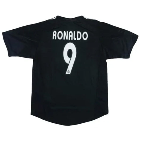 Camiseta Ronaldo #9 Retro Real Madrid Away 2004/05 + 5 REGALOS 🎁