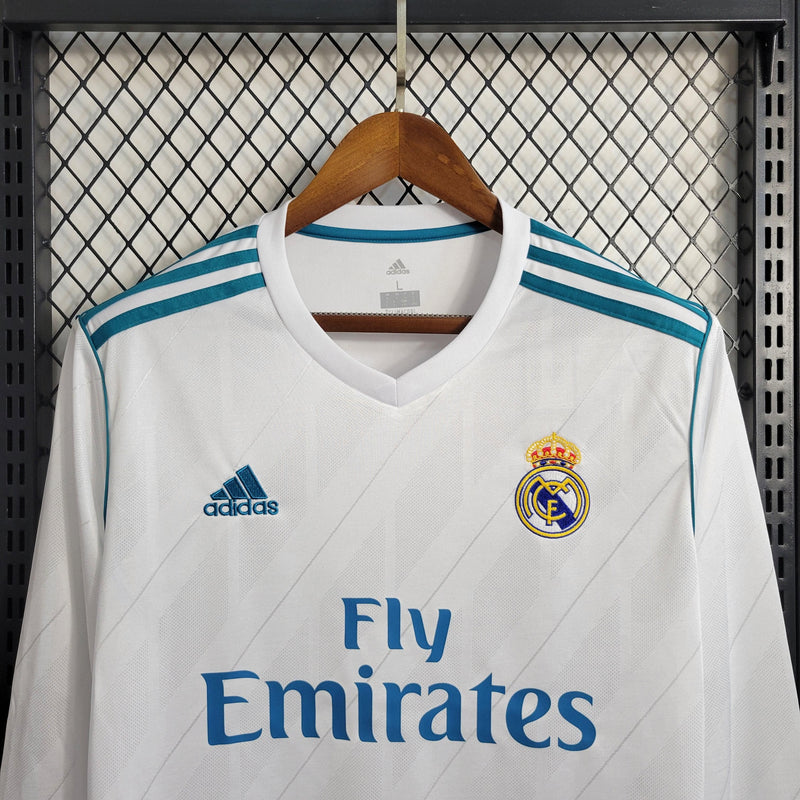 Camiseta Retro Real Madrid Manga larga 17/18