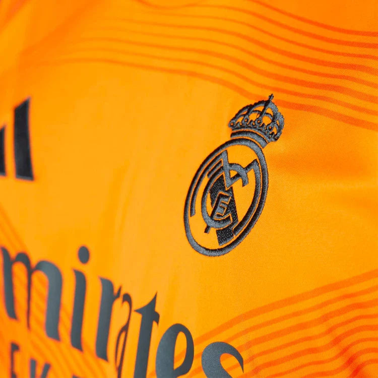 Camiseta Real Madrid Segunda Equipación Naranja 24/25 + 5 REGALOS 🎁