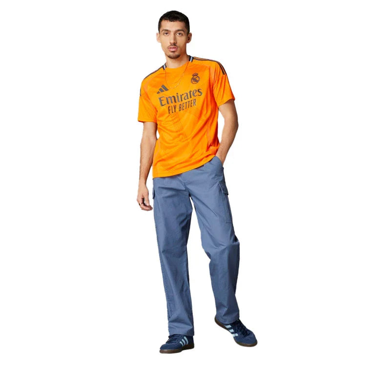 Camiseta Real Madrid Segunda Equipación Naranja 24/25 + 5 REGALOS 🎁