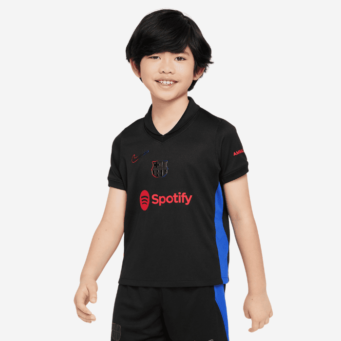 Equipo visitante infantil 2024/25 FC Barcelona 