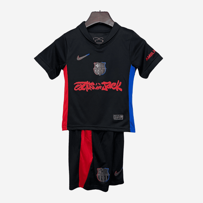 Equipo infantil 2024/25 FC Barcelona – Edición especial Travis Scott