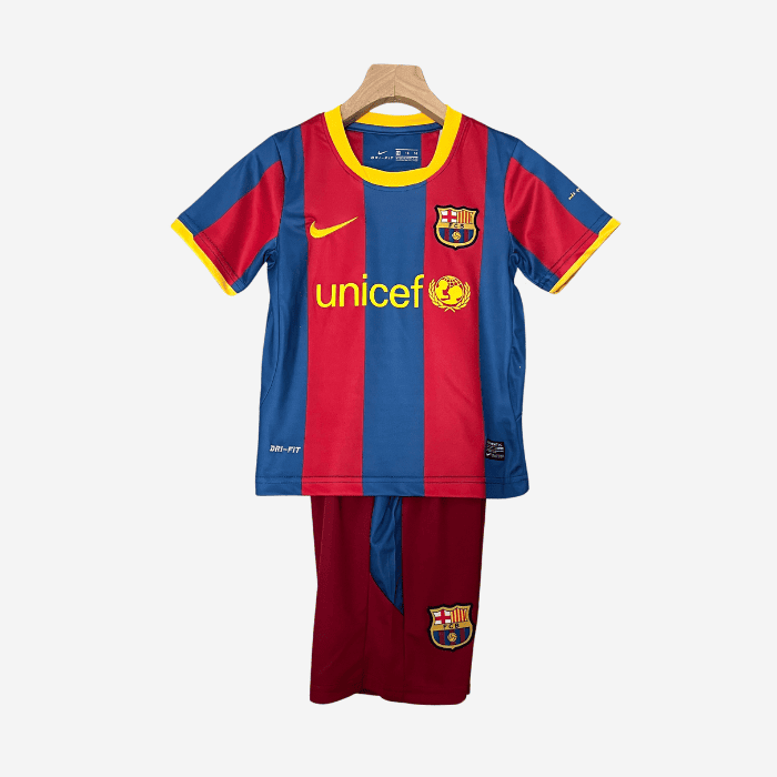 Equipación local infantil 2010/11 Retro FC Barcelona