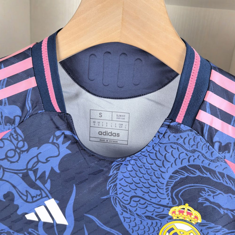 Camiseta Real Madrid ESPECIAL BLUE DRAGON JUGADOR 24/25 + 5 REGALOS 🎁