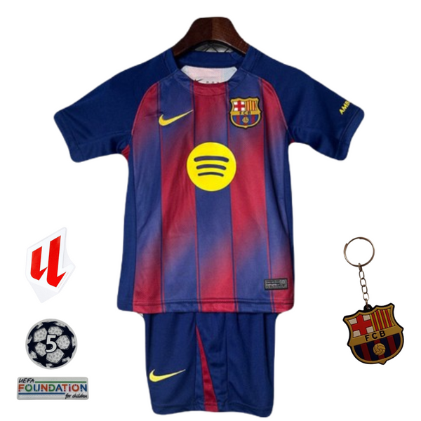 Conjunto-Infantil-FC-Barcelona-Niños-I-25-26–Equipación-lamine-yamal-raphinha-2025-1
