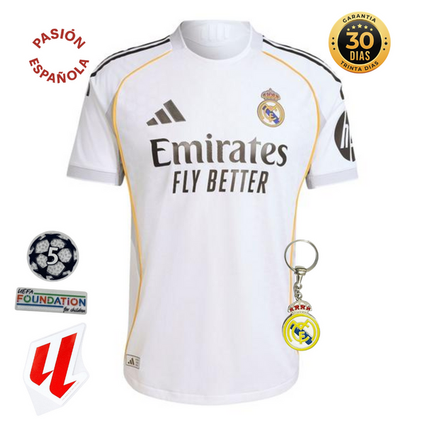CAMISETA REAL MADRID I 25/26 HOMBRE - LANZAMIENTO