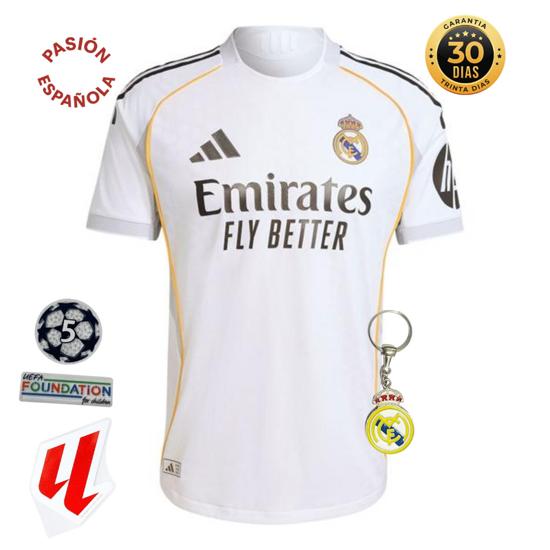 CAMISETA REAL MADRID I 25/26 HOMBRE - LANZAMIENTO