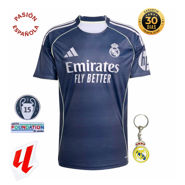 CAMISETA REAL MADRID II 25/26 HOMBRE - LANZAMIENTO VERSIÓN AFICIONADO