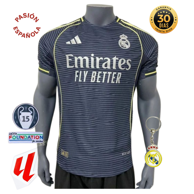 CAMISETA REAL MADRID II 25/26 HOMBRE - LANZAMIENTO - (VERSIÓN JUGADOR)