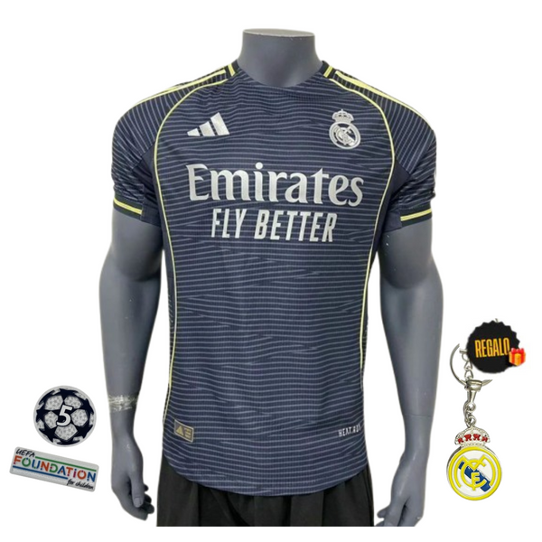 CAMISETA REAL MADRID II 25/26 HOMBRE - LANZAMIENTO - (VERSIÓN JUGADOR)