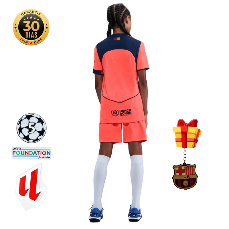 Conjunto Infantil Barcelona III 25/26 – Lanzamiento